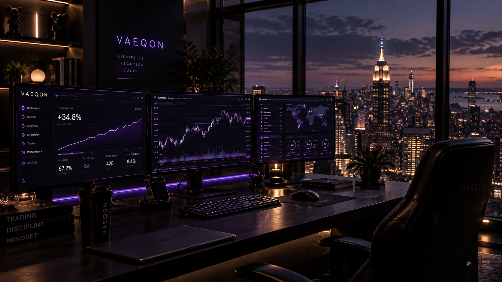 VAEQON automated trading Expert Advisor workstation